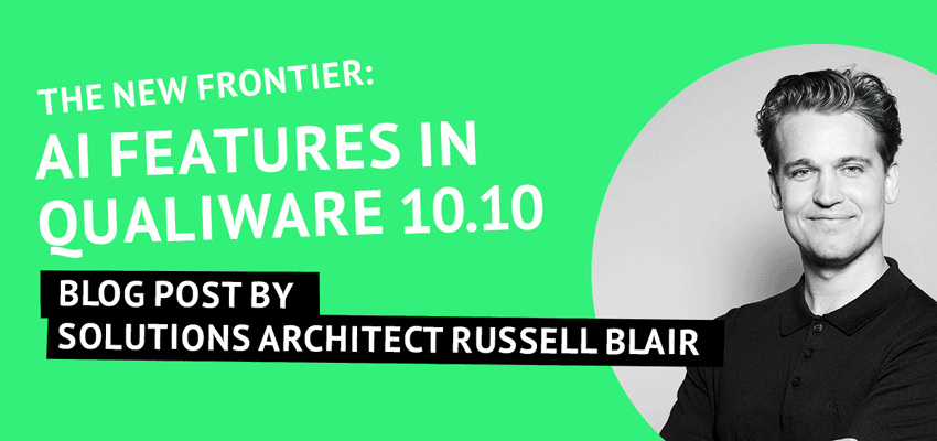 AI Features in QualiWare 10.10